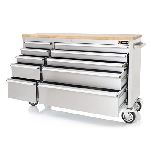 Velunt brushed stainless - 55",
