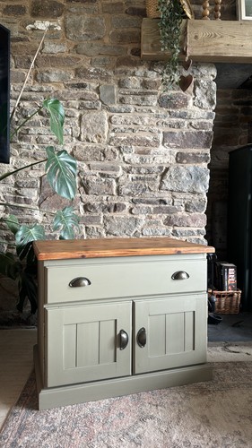 Upcycled pine chest drawers - chest, of