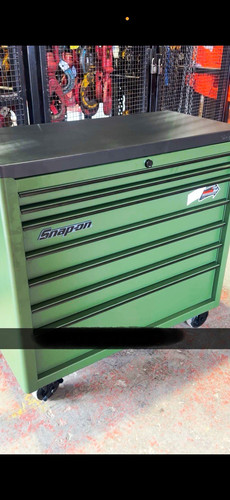 Snap large green drawer - green, 7-drawer
