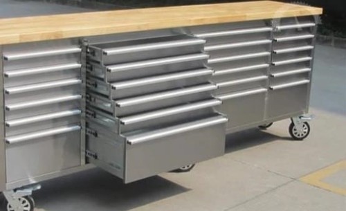 Brushed stainless steel 24 - 96",