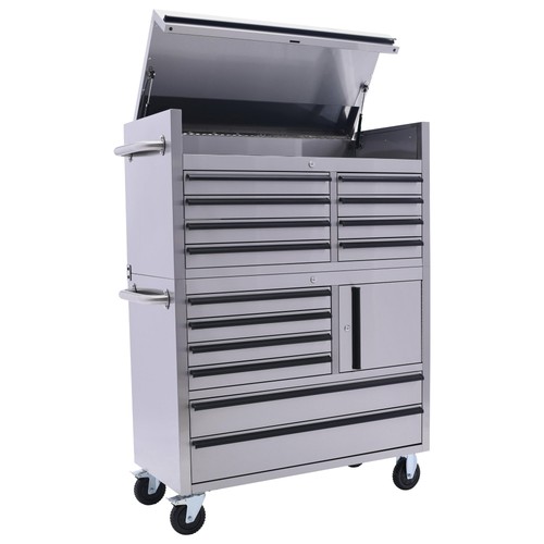 41in stainless steel - stainless, drawer
